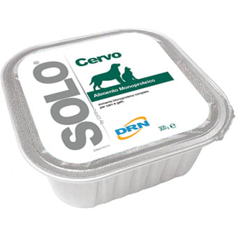 Drn Solo Dog Vaschetta Multipack 18x300G CERVO
