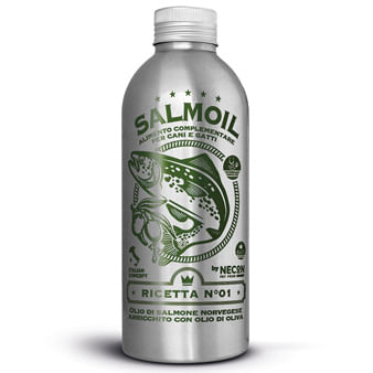 Necon Salmoil Ricetta 1 Alimento Cani e Gatti 250ML