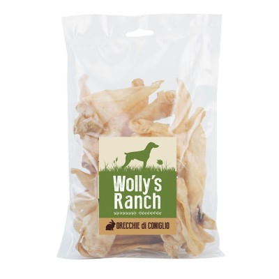 Wollys Ranch Cane Orecchie Di Coniglio 4 PZ