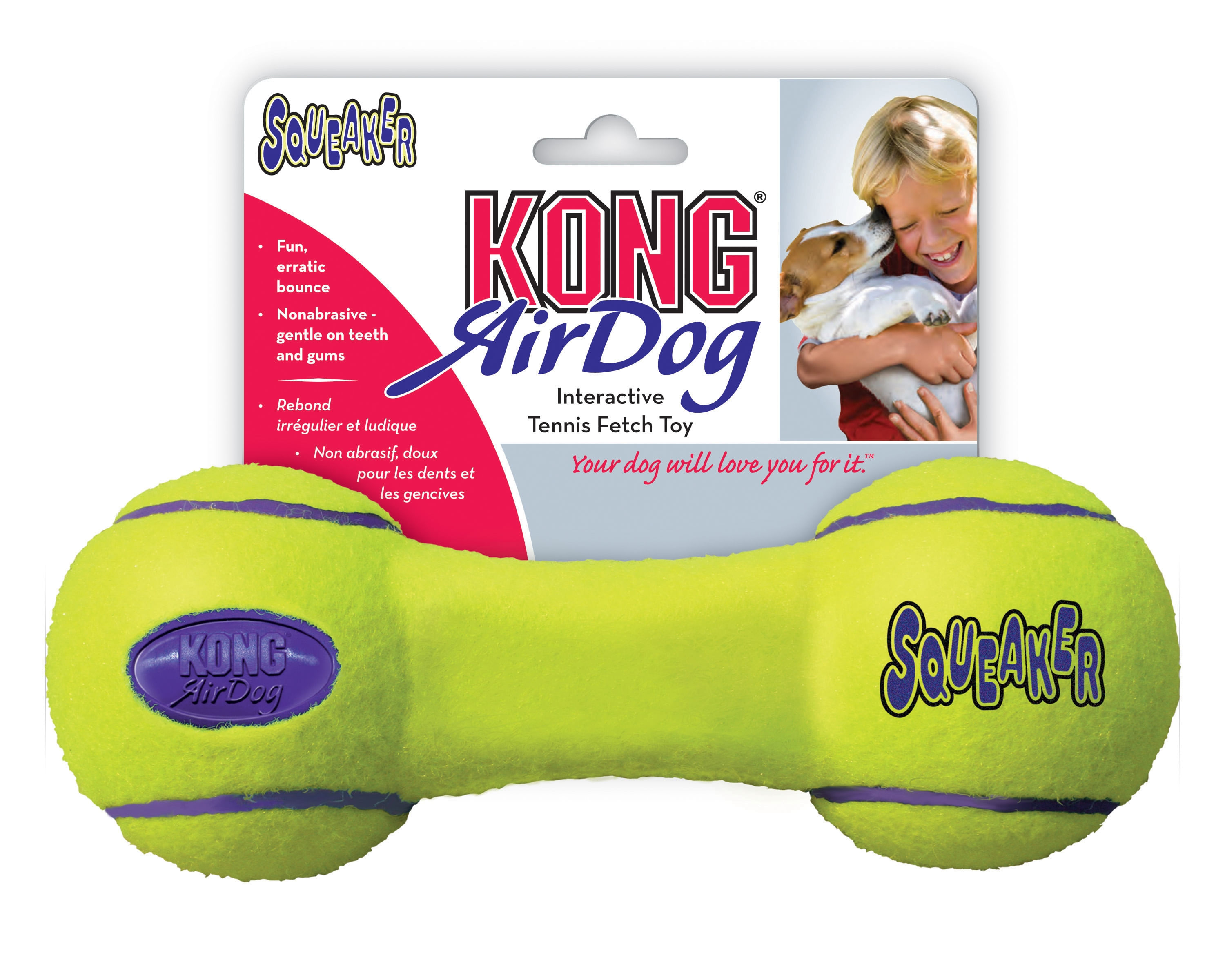 KONG Airdog Squeaker Dumbbell S