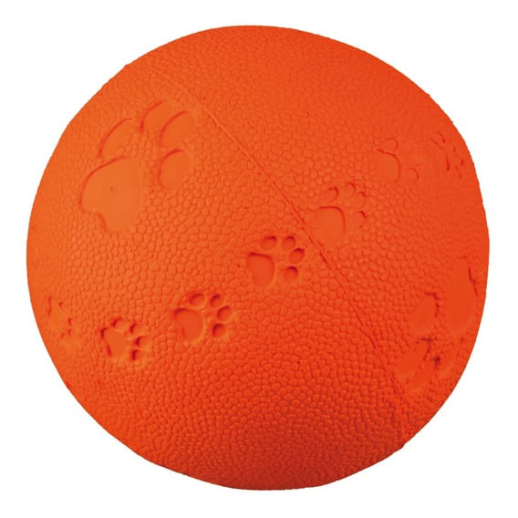 Palla per Cane in Gomma Naturale con Squittio CM.9.5