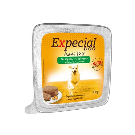Expecial Dog Vaschetta Multipack 18x300G AGNELLO CON SELVAGGINA