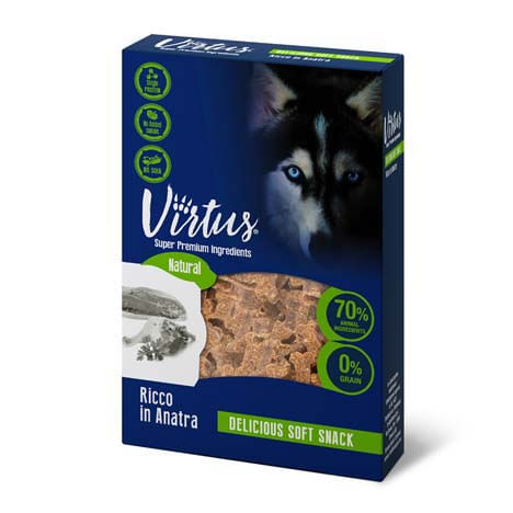 Virtus Dog Snack Soft Anatra 100G 100G