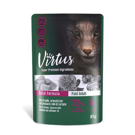 Virtus Cat Adult Patè Busta 85G POLLO