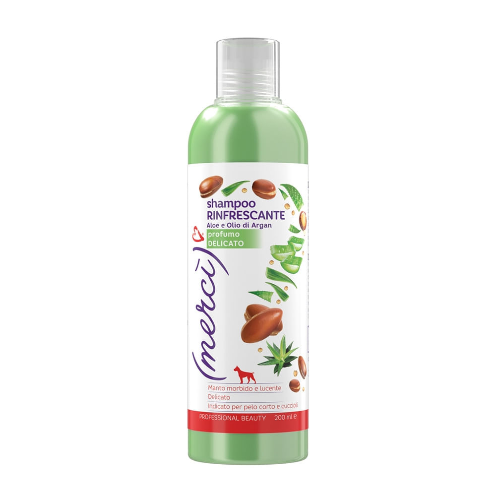 Shampoo Cane Aloe Olio Di Argan 200ML