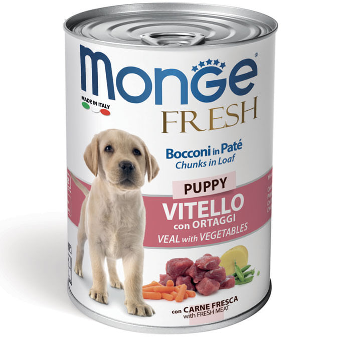 Monge Fresh Puppy Lattina 400G