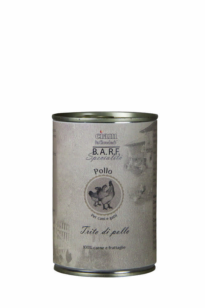 Dr.Clauder's B.A.R.F. Dog Lattina 400G POLLO