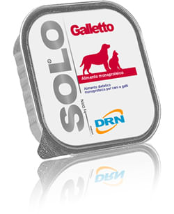 Drn Solo Dog Vaschetta Multipack 18x300G GALLETTO