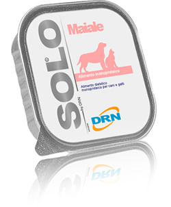Drn Solo Dog Vaschetta Multipack 18x300G MAIALE
