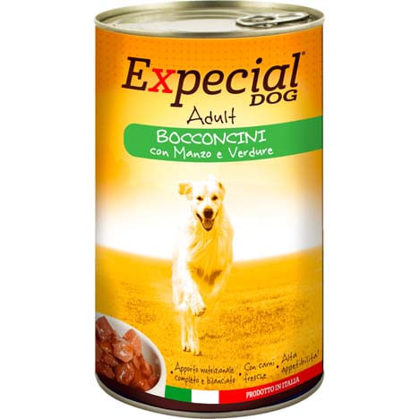 Expecial Dog Lattina 1250G MANZO E VERDURE