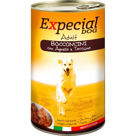 Expecial Dog Lattina 1250G AGNELLO E TACCHINO