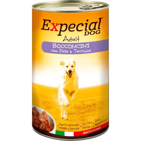 Expecial Dog Lattina 1250G POLLO E TACCHINO