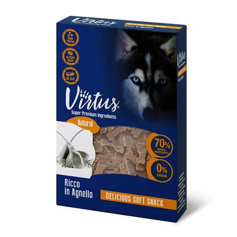 Virtus Dog Snack Soft Agnello 100G 100G