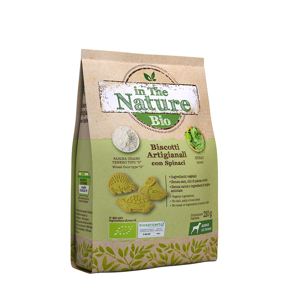 In The Nature Bio Biscotti con Spinaci 210G 210G