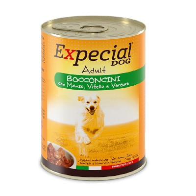 Expecial Dog Lattina 405G MANZO VITELLO E VERDURE