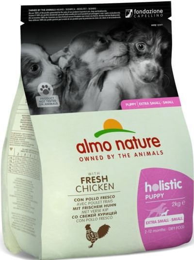 Almo Nature Puppy Holistic Small Pollo e Riso 2KG
