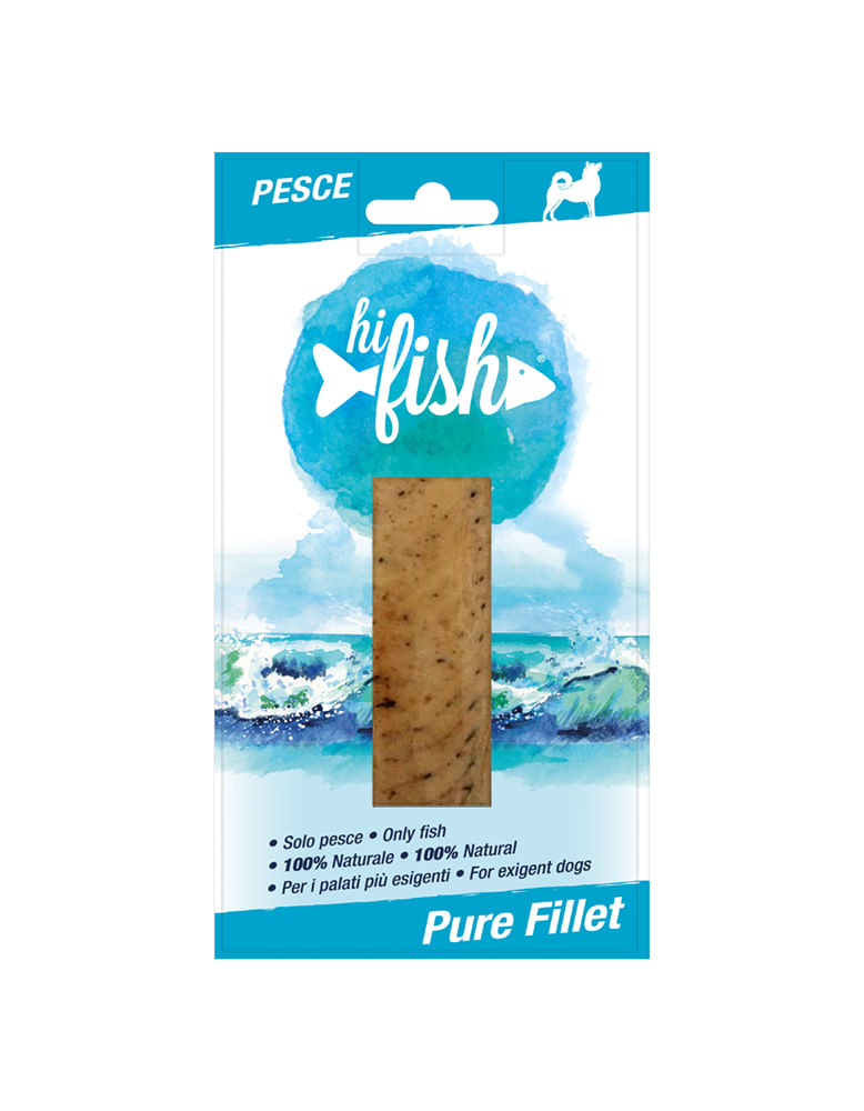 Hi Fish Snack Dog Pure Fillet con Pesce 25G 25G