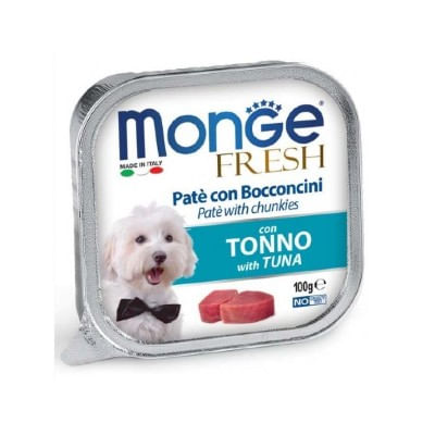 Monge Fresh Dog Vaschetta Multipack 32x100G TONNO