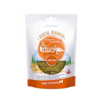 Hi Duck Snack Dog Biscotti con Anatra 250G