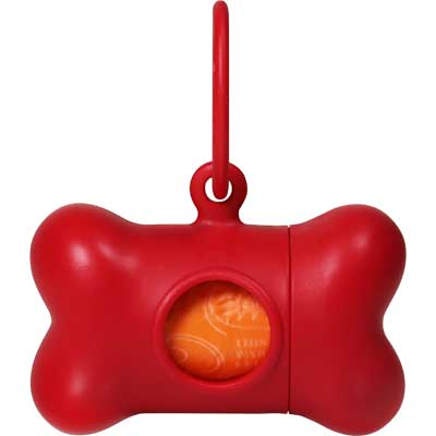 United Pets Porta Sacchetti Bon Ton Classic ROSSO