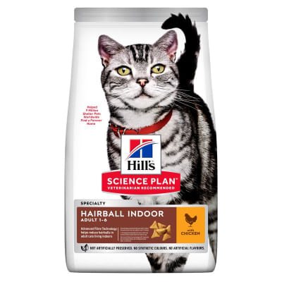 Hill's Science Plan Gatto Adult Hairball Indoor Pollo 1.5KG