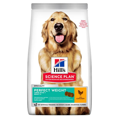 Hill's Science Plan Dog Perfect Weight Adult al Pollo 12KG