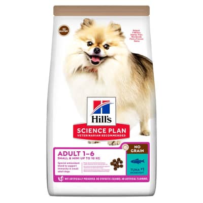 Hill's Science Plan Dog Small Mini Adult No Grain al Tonno 6KG
