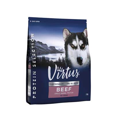 Virtus Dog Protein Selection Adult Manzo No Grain 2KG
