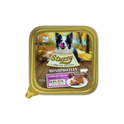Stuzzy Dog Monoprotein Vaschetta Multipack 16x100G MAIALE