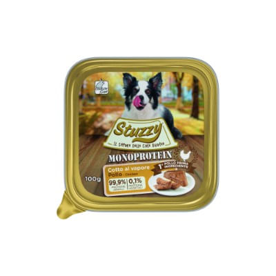 Stuzzy Dog Monoprotein Vaschetta Multipack 16x100G POLLO