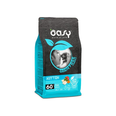 Oasy Kitten Grain Free al Pesce 7.5KG
