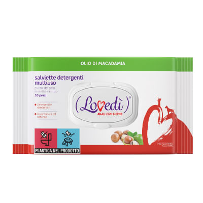 Lovedì Salviette Detergenti Multiuso 30PZ MACADAMIA