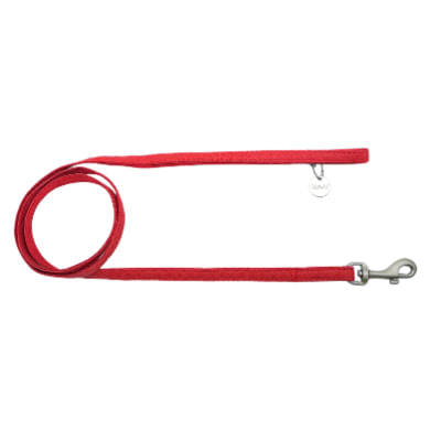 Guinzaglio Similpelle Majesty Rosso CM.1