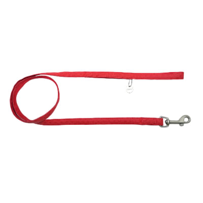 Guinzaglio Similpelle Majesty Rosso CM.1.5