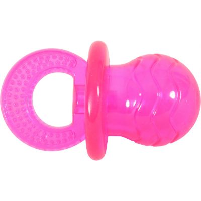 Gioco Cane Ciuccio Tpr Fucsia CM.7.5
