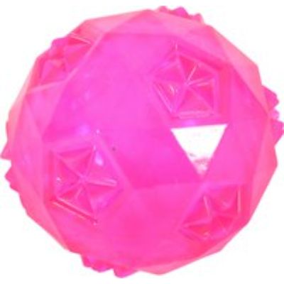 Gioco Cane Palla Tpr con Rimbalzo Fucsia CM.7.5