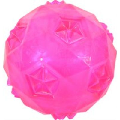 Gioco Cane Palla Tpr con Rimbalzo Fucsia CM.6