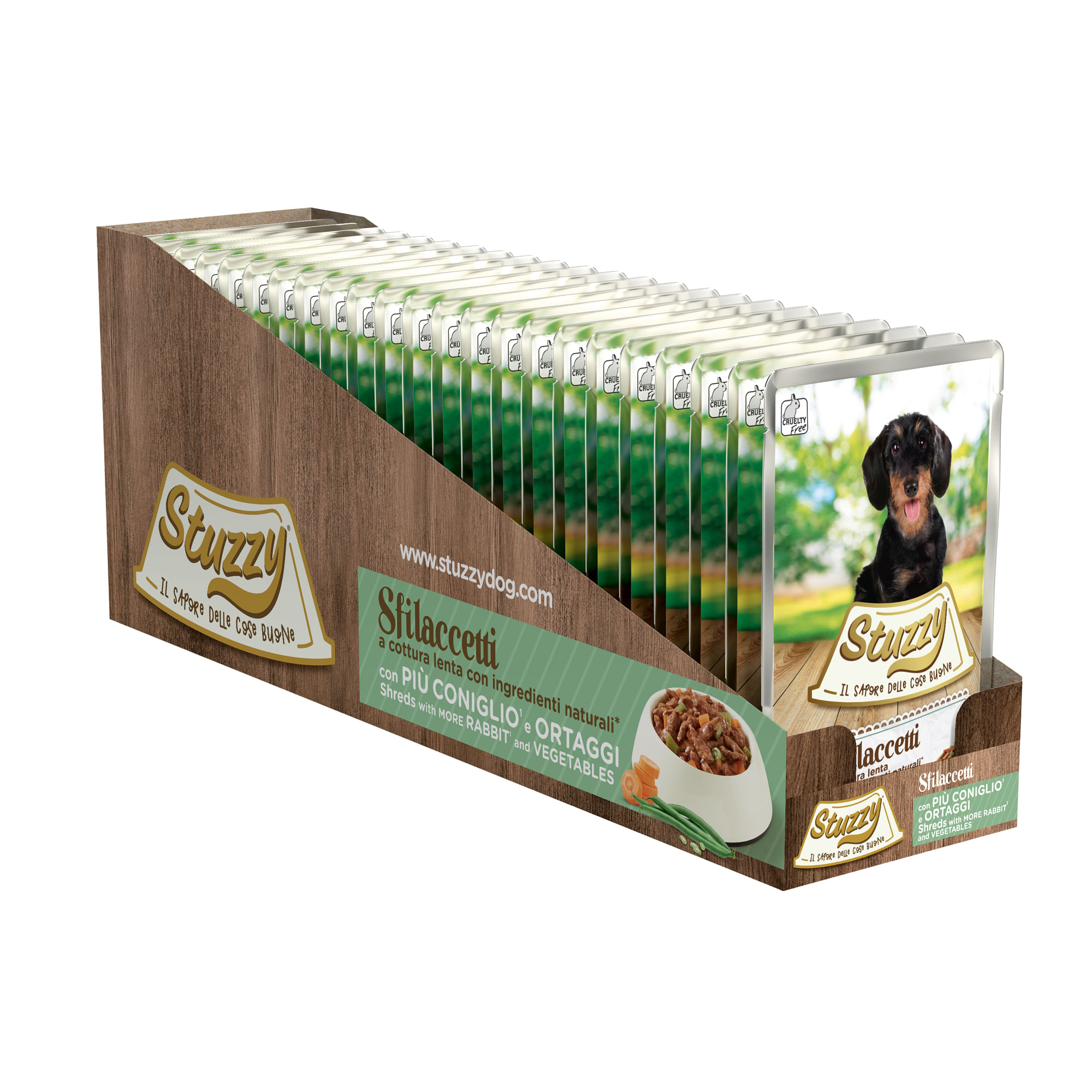 Stuzzy Dog Busta Multipack 24x100G CONIGLIO E ORTAGGI