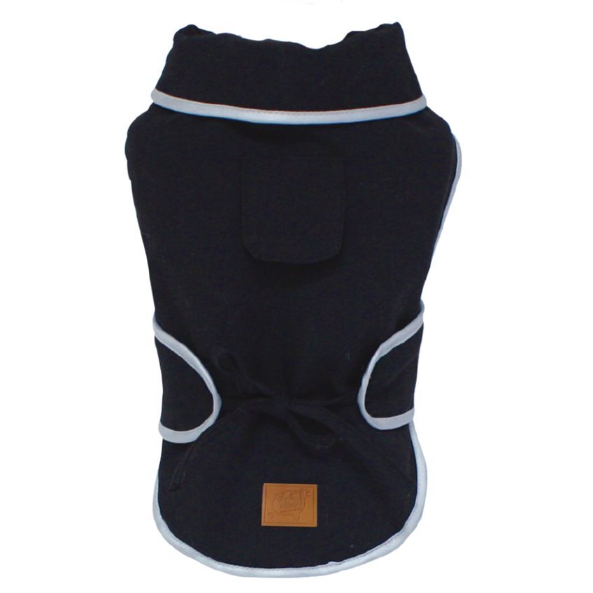 Yes! Giubbotto Impermeabile per Cani Sestriere Nero 30CM