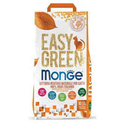 Monge Lettiera Vegetale Easy Green Mais 10L