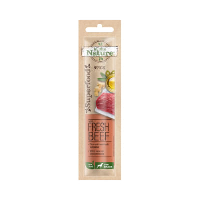 In The Nature Dog Snack Stick 10G MANZO