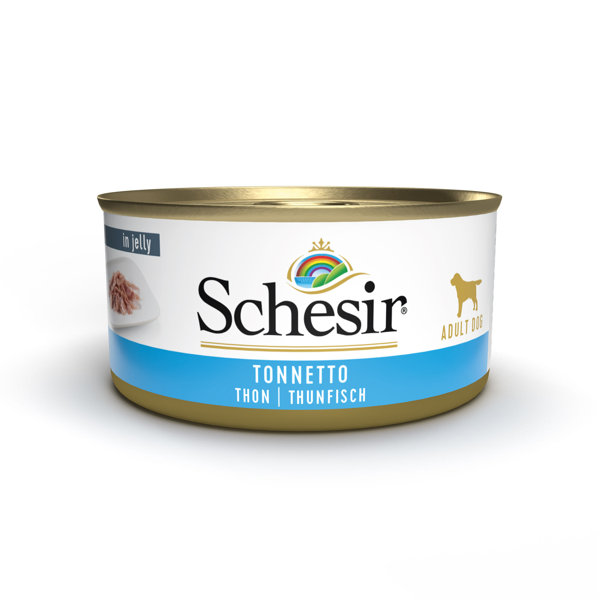 Schesir Dog Lattina Multipack 18x150G TONNETTO