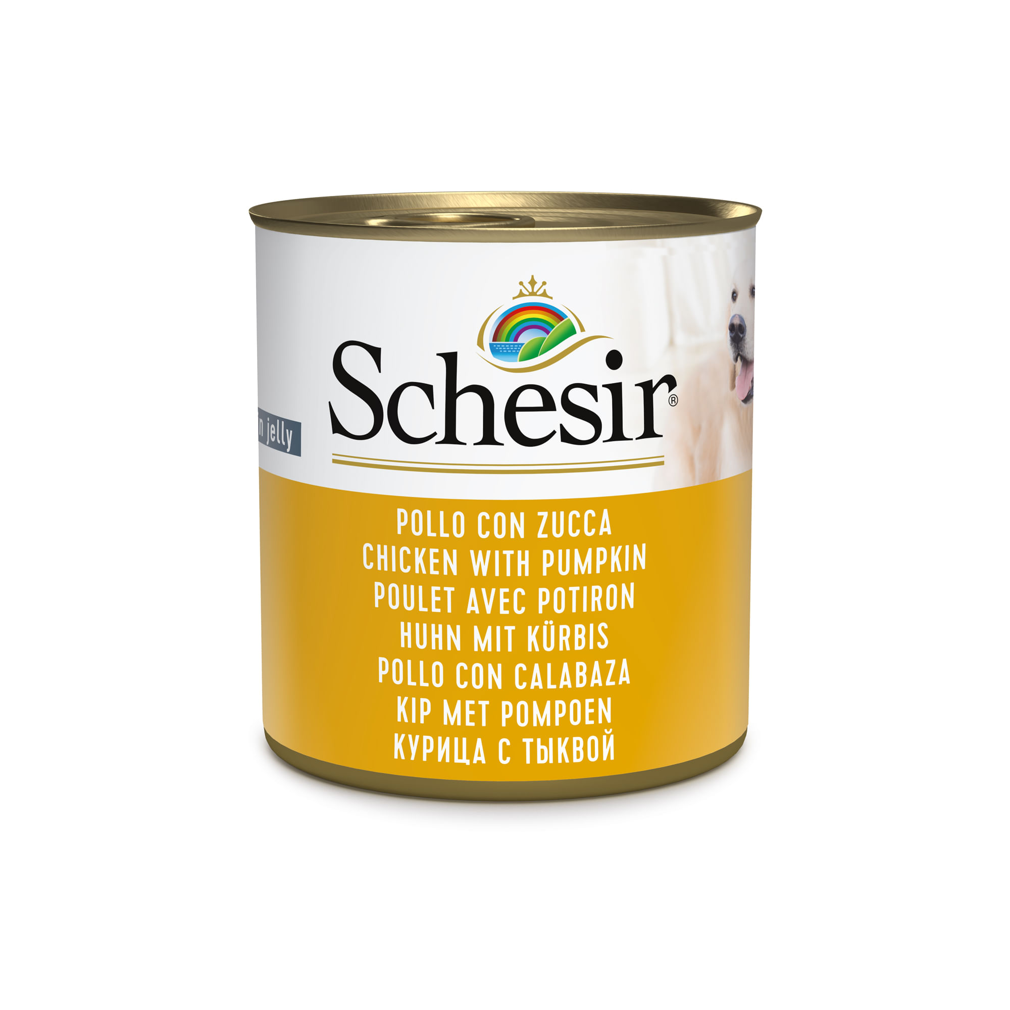 Schesir Dog Lattina Multipack 16x285G POLLO CON ZUCCA