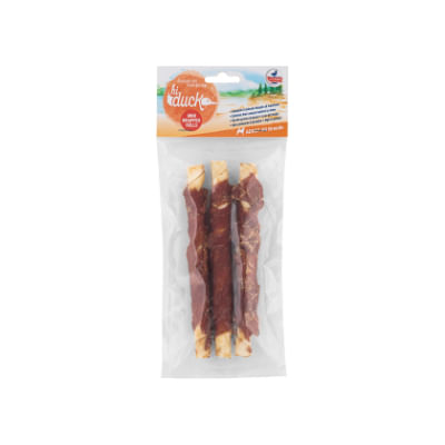 Hi Duck Snack Dog Mini Wrapped Rolls con Anatra
