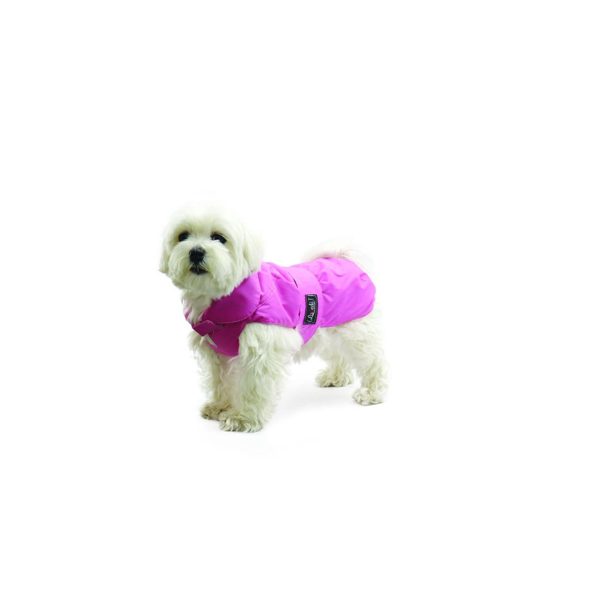 Lovedì Cappotto Impermeabile per Cane Agnellino Rosa TG.43