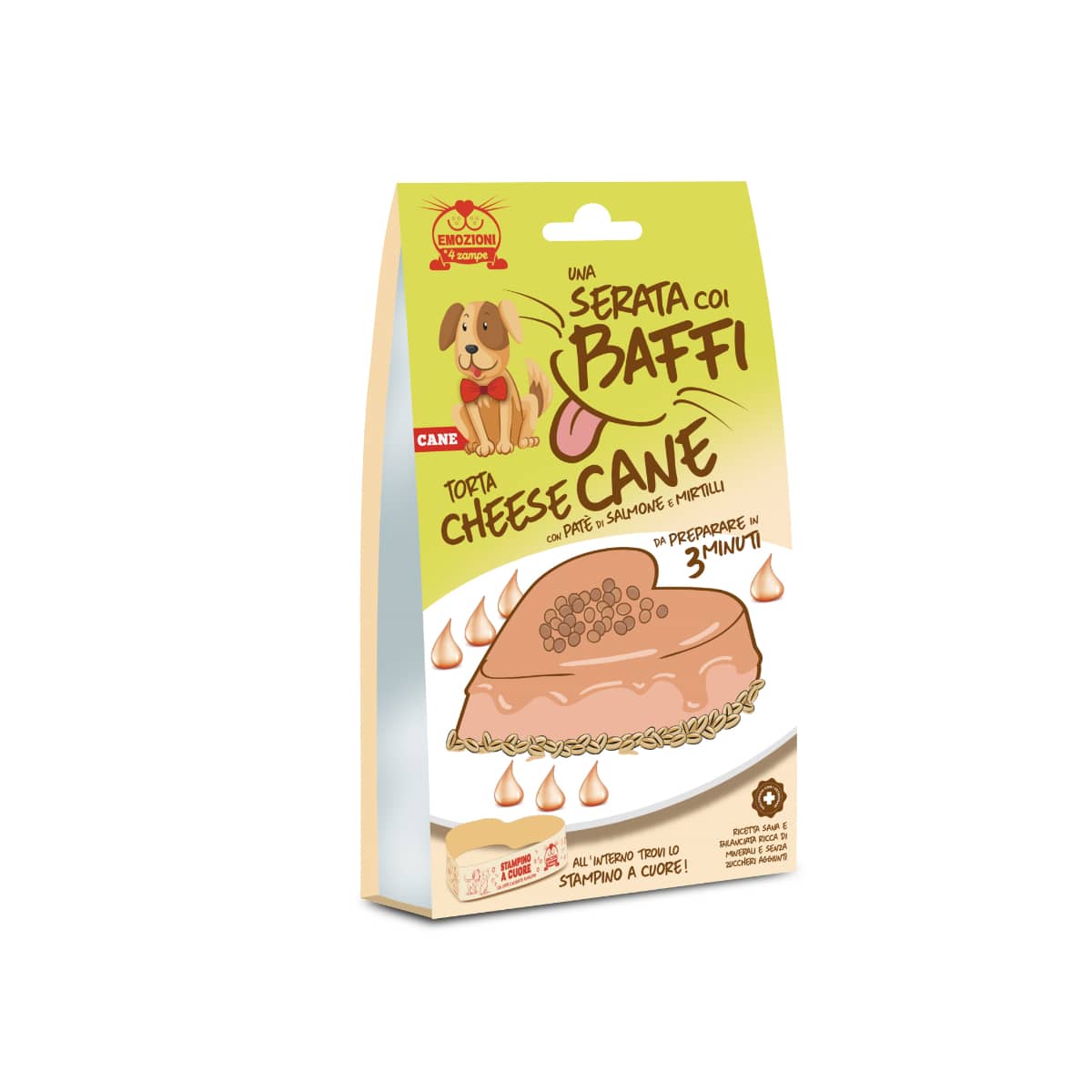 Torta al Formaggio per Cane 1 PZ