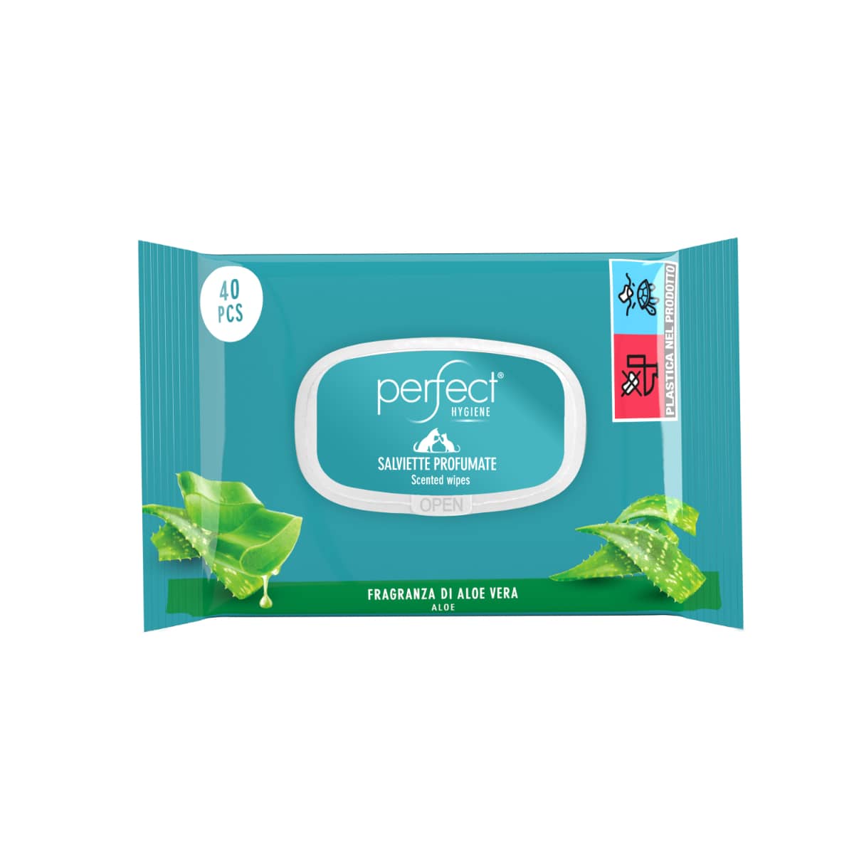 Perfect Hygiene Salviette Profumate 40PZ ALOE VERA
