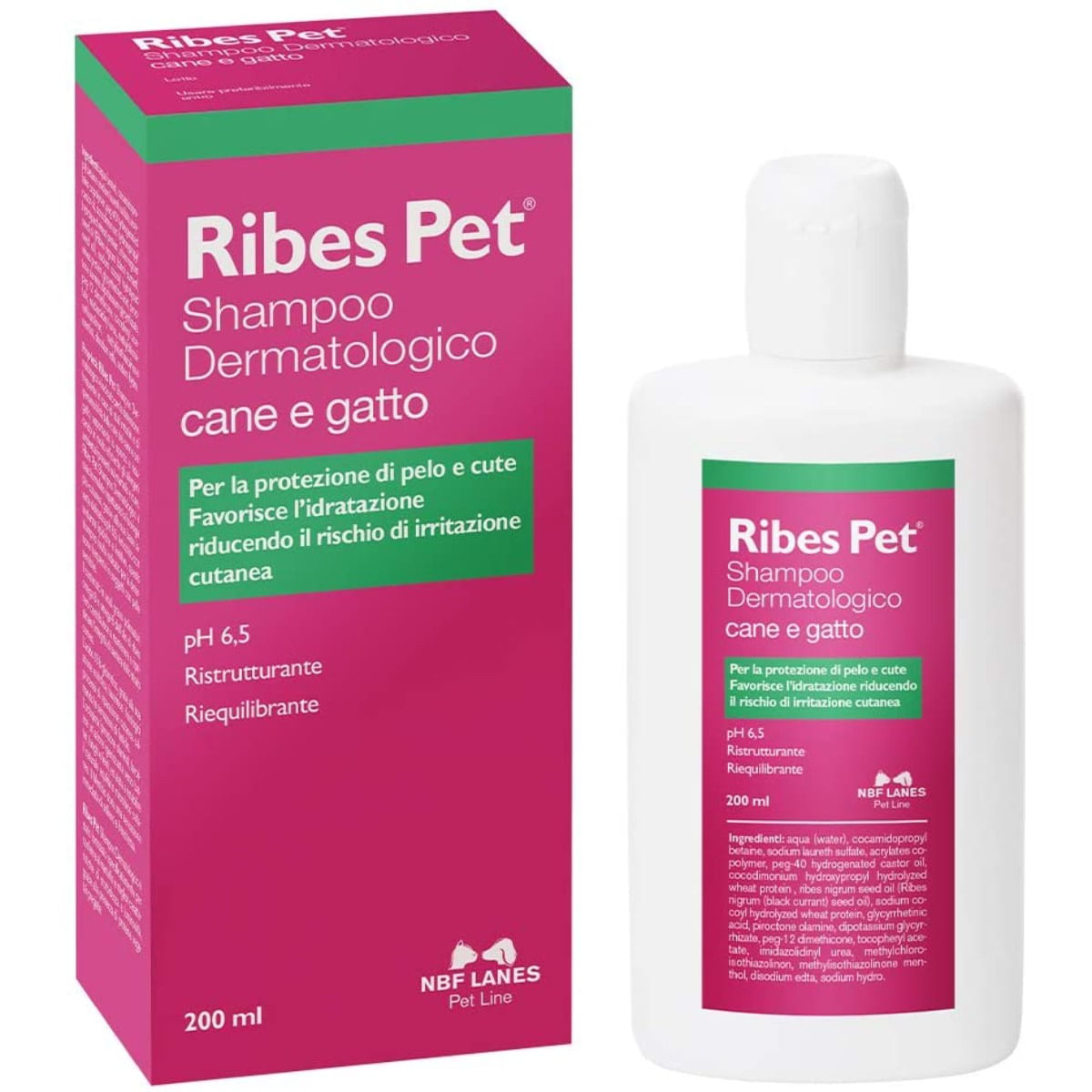 Ribes Pet Shampoo/Balsamo 200ML