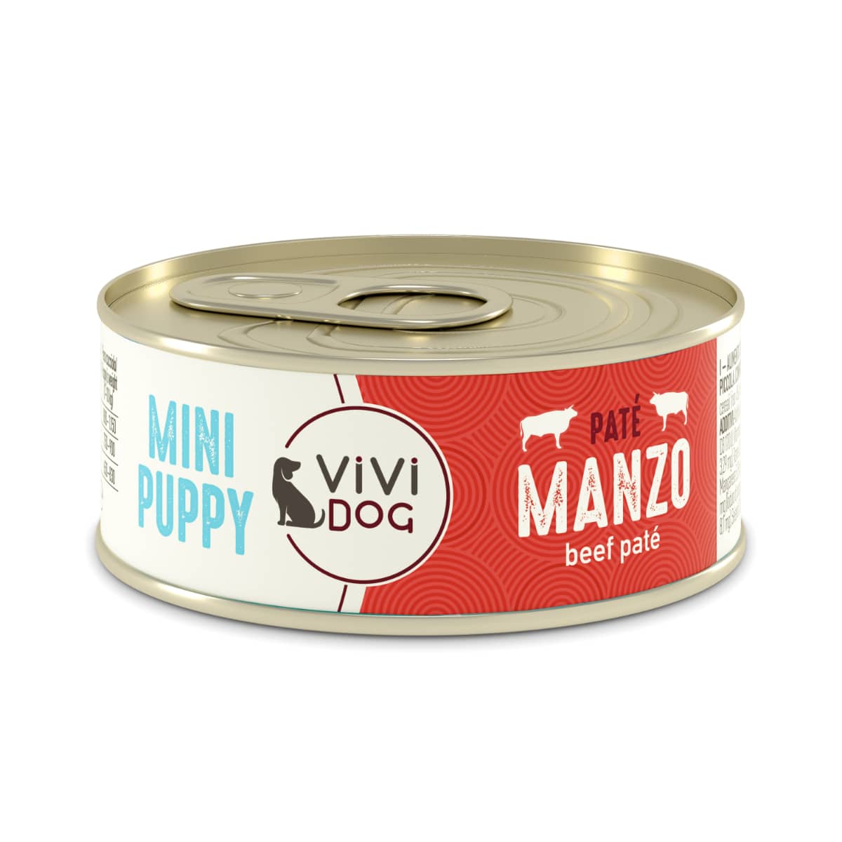 ViVi Dog Mini Puppy Lattina Multipack 12x85G MANZO