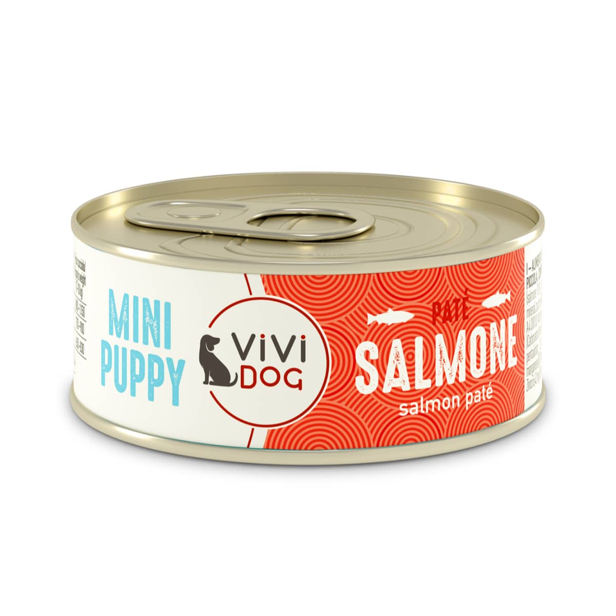 ViVi Dog Mini Puppy Lattina Multipack 12x85G SALMONE